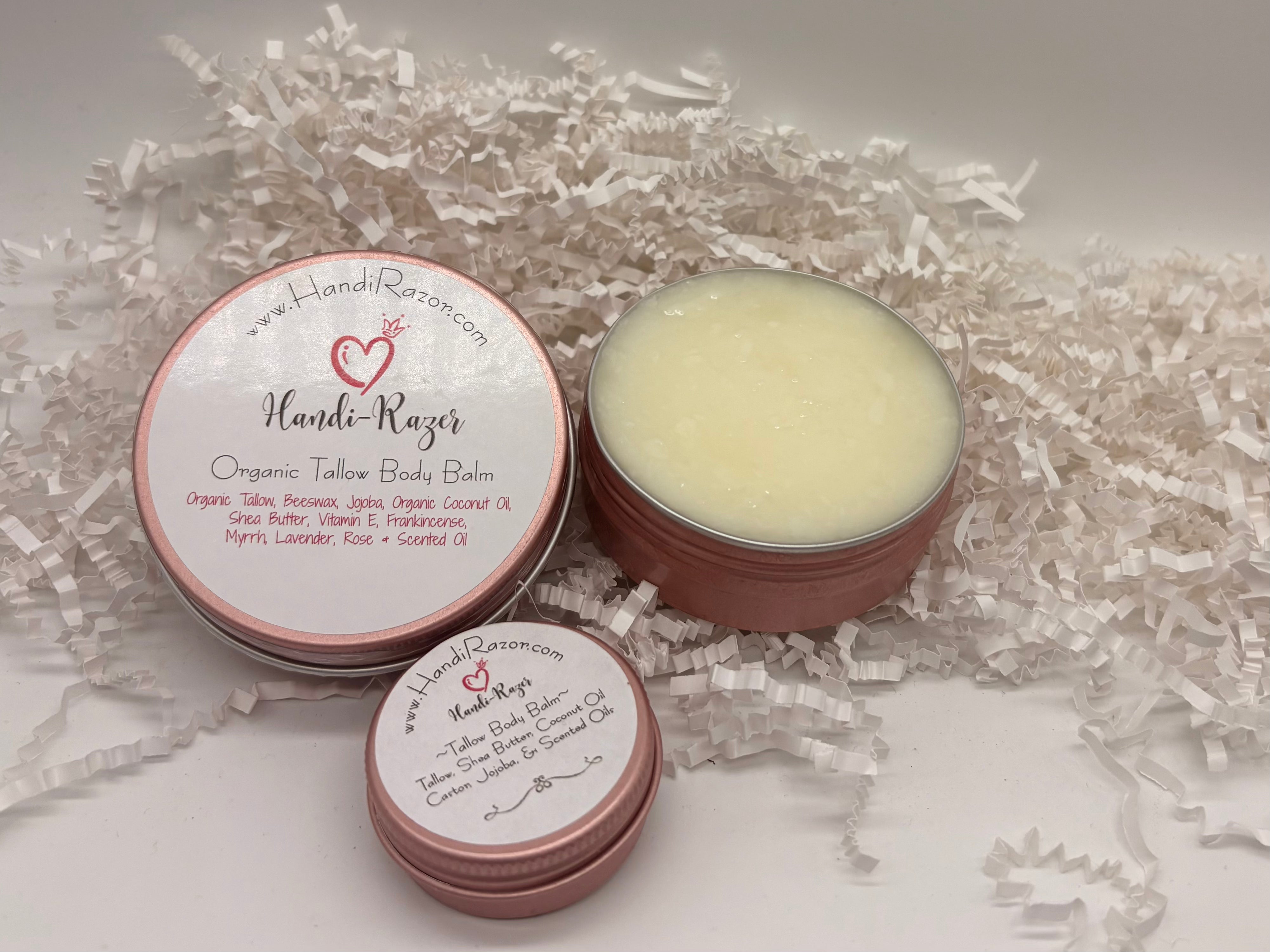 Organic Tallow Body Balm – Handi~Razor LLC