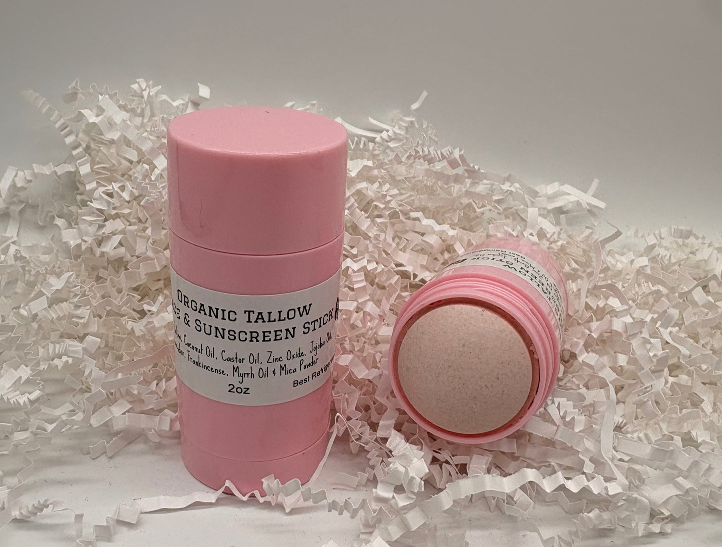 Organic Tallow Face Sunscreen Stick