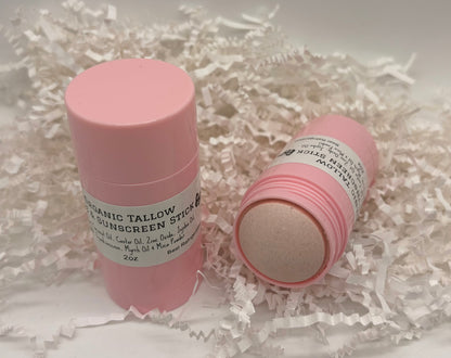 Organic Tallow Face Sunscreen Stick